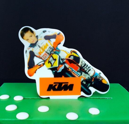 Figura de chocolate personalizada - Motorista